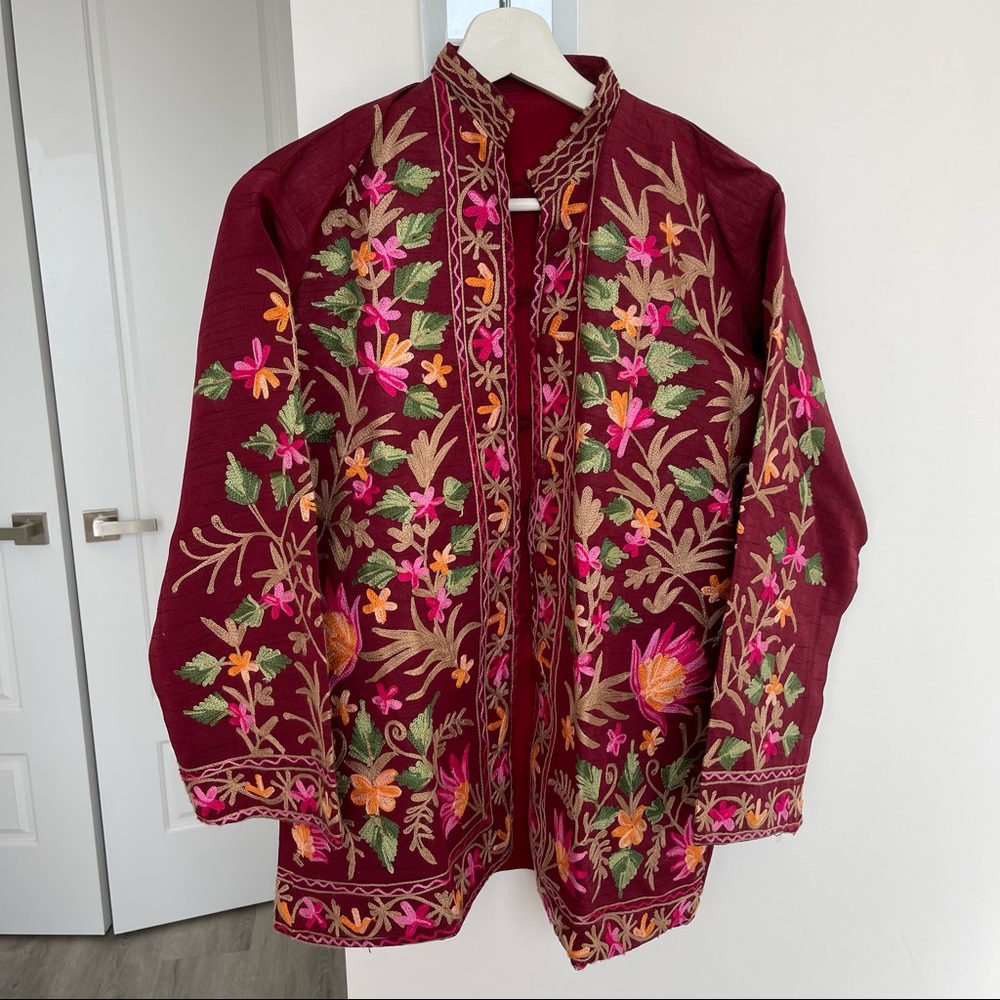 Embroidered jacket